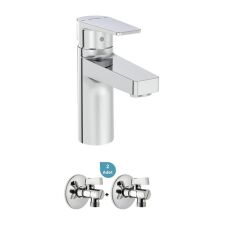 Artema Flow Square Lavabo Bataryası + 2'li Ara Musluk