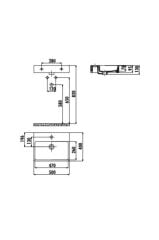 Next 40x50 Cm Setüstü Düz Kare Lavabo Nx242