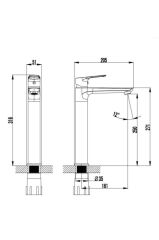 Solo Uzun Lavabo Bataryası So6500