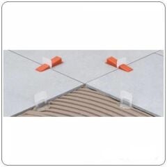 Kyk Seramik Tesviye Sistemi Seviye Tespit Derz Artısı Klips 2mm (200 ad) KYKKL2