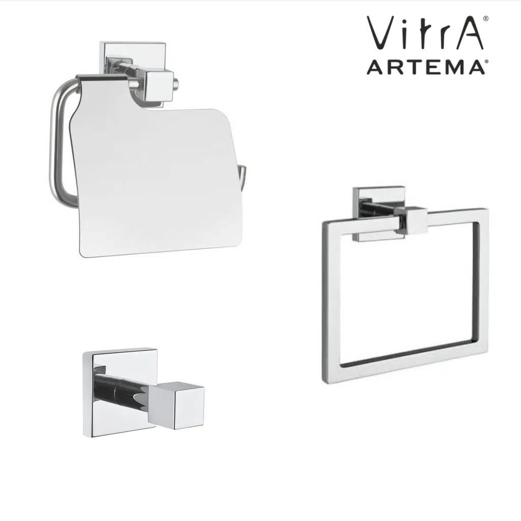 ARTEMA Q-LİNE KARE HAVLULUK A44994+KAPAKLI KAĞITLIK A44996+ASKILIK A44998 SET