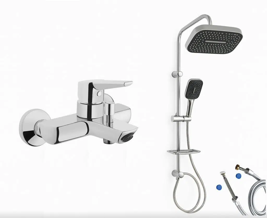 Artema Solid S Banyo Bataryası + Doppo Prime Lux Tepe Duş Sistemi