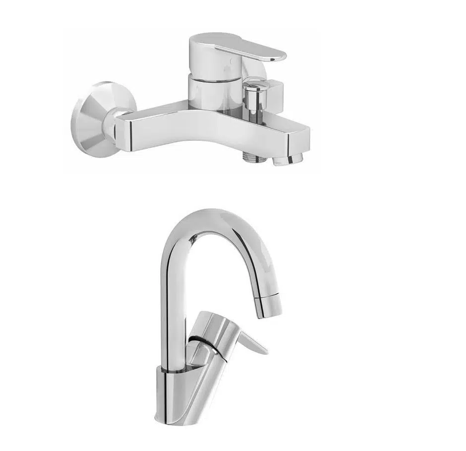 Artema Win S Banyo Bataryası + Kuğu Lavabo Bataryası Set