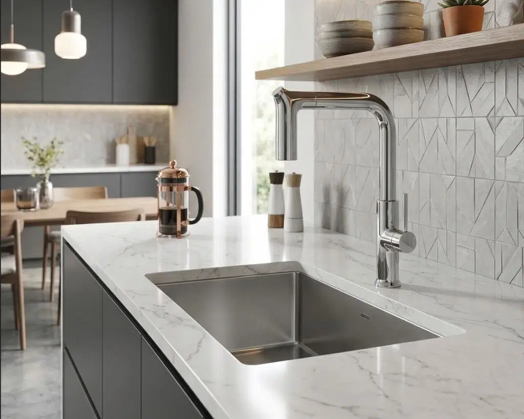 Elya Ferre Premium Krom Spiralli Eviye Bataryası