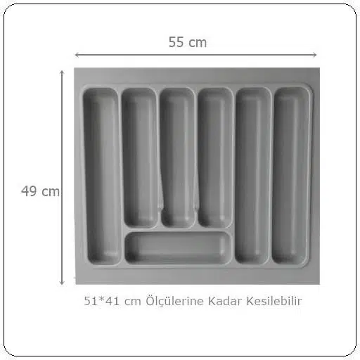 LİDER ÇEKMECE İÇİ KAŞIKLIK 55*49 