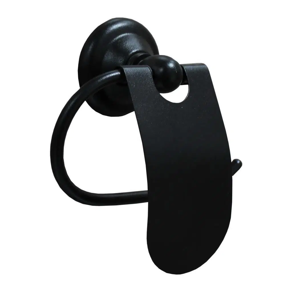 Lider Dicle Mat Siyah Renk Yarım Kapaklı Kağıt Havluluk 819-4