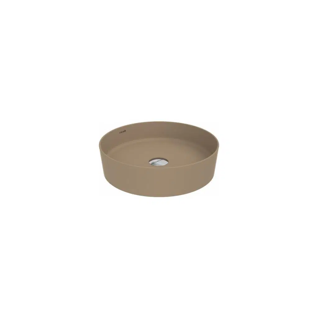 LP145 Loop Ø 45 cm Set Üstü Çanak Lavabo Cappucino Mat