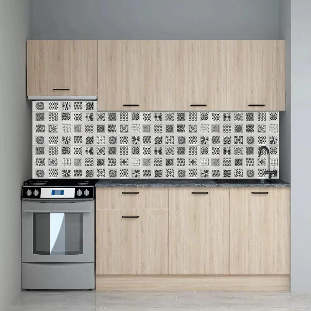 Mutfak Tezgah Arası Seramik Dekor Nergis