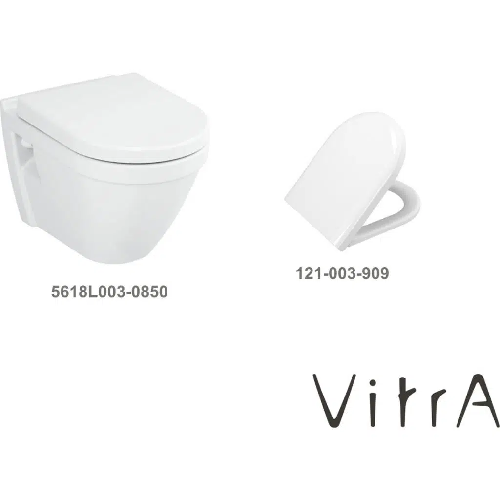 S50 Asma Klozet 5618L003-0850, Vitra Universal Soft Klozet Kapağı 121-003-909