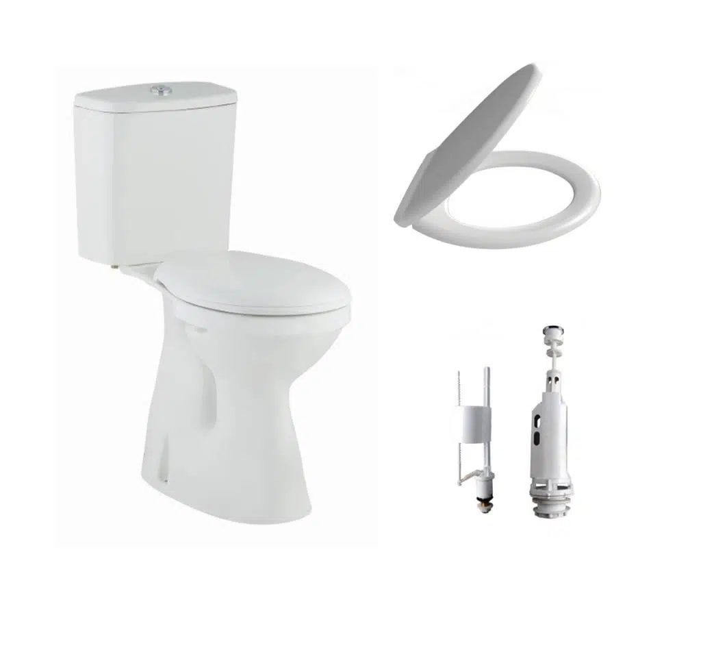 Seramiksan Natura Bedensel Engelli Klozet+Rezervuar+İç Takım+Soft Kapak