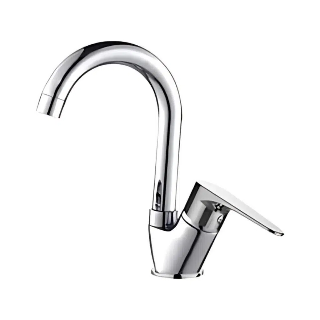 Vega Kuğu Lavabo Bataryası Krom